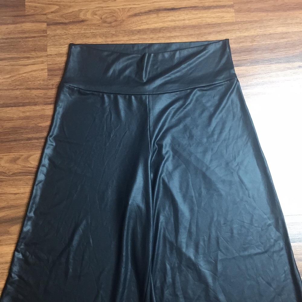 🔥🔥 Faux Leather Wide Leg Pants